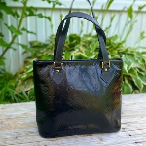 Authentic Louis Vuitton Houston Vernis tote